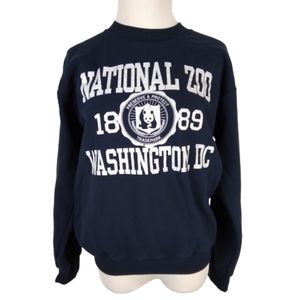 National Zoo DC Crew Neck Sweatshirt Sz Small